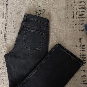 Garage Women's Straight Leg Black Jeans